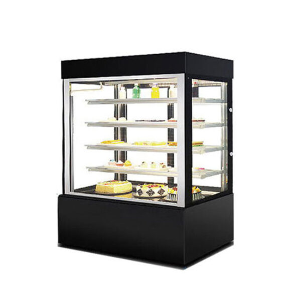 Right Angle Luxury Cake Showcase Cabinet